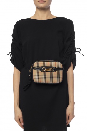 Waist bag with a plaid pattern, zdjęcie 2 Waist bag with a plaid pattern od Burberry
